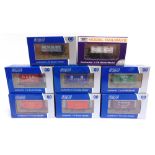 [OO GAUGE]. EIGHT BURNHAM & DISTRICT MODEL RAILWAY CLUB LIMITED EDITION WAGONS BY DAPOL comprising a