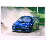 AUTOGRAPHS - MOTORSPORT Nine photographs, printed to paper, signed respectively by Petter Solberg,