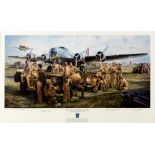 JOHN D. SHAW (AMERICAN, B.1961) 'They Fought with What They Had', colour print, limited edition