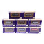 [OO GAUGE]. EIGHT WESSEX WAGONS LIMITED EDITION WAGONS BY DAPOL comprising a six-wheel milk