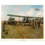 TERENCE CUNEO, C.V.O., O.B.E., R.G.I., F.G.R.A. (BRITISH, 1907-1996) 'Hounslow Heath, 1919',