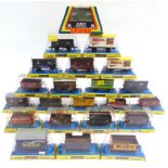 [OO GAUGE]. TWENTY-TWO ASSORTED GRAHAM FARISH WAGONS each in original packaging (some packaging