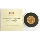 GREAT BRITAIN - ELIZABETH II (1952-), SOVEREIGN, 2017