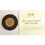 GREAT BRITAIN - ELIZABETH II (1952-), SOVEREIGN, 2017