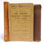 [SPORTING]. CRICKET Wisden's Cricketers' Almanack for 1895, thirty-second edition, second issue,