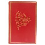 [CLASSIC LITERATURE] Carroll, Lewis [Dodgson, Charles Lutwidge]. Alice's Adventures Under Ground,