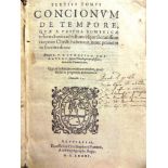 [RELIGION & THEOLOGY] Granatens, Ludovico [Granada, Luis de]. Tertius Tomus Concionum de Tempore,
