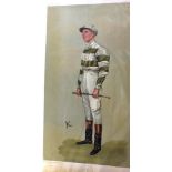 VANITY FAIR - JOCKEYS J.E Watts, Oct 1st 1903, 40 x 26.5 cm Lester, Aug 30th 1900, 39.5 x 25.5 cm