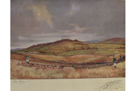 AFTER TOM CARR The Bold Buccleuch, limited edition 41/75 coloured etching, signed and numbered in - Image 1 of 6