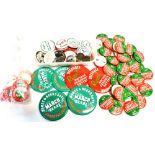 A SELECTION OF 'THE COUNTRYSIDE RALLY' and 'LIBERTY AND LIVELYHOOD' badges to include six larger for