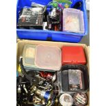 A QUICK SPACE 450 FISHING REEL boxed, further reels including a Sangan F1 000, a Mitchell Free