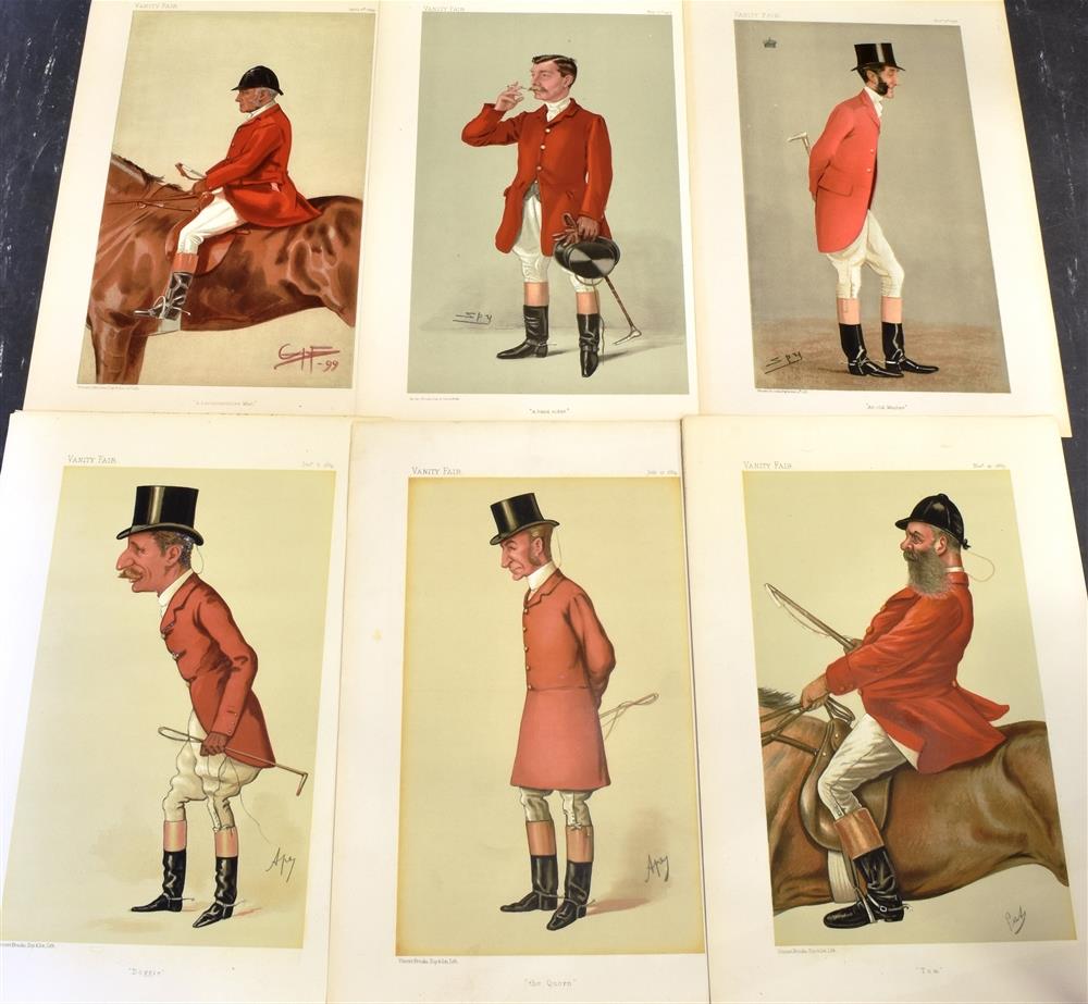 VANITY FAIR - FOX HUNTERS The General , Dec 3rd 1881, 40 x 27 cm Tom, Nov 21st 1885, 40 x27 cm The - Image 2 of 2