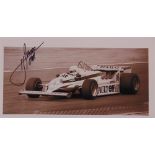 AUTOGRAPHS - MOTORSPORT Seven photographs, printed to paper, signed respectively by Nelson Piquet,