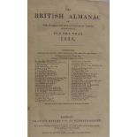 [MISCELLANEOUS] The British Almanac... for the Year 1838, Knight, London, as dated, original blue