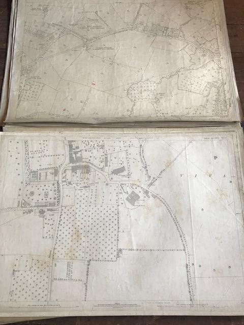 THIRTY 1:2500 ORDNANCE SURVEY MAPS relating mainly to Taunton featuring Coal Orchard and Somerset - Image 3 of 15