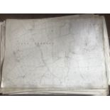 THIRTY 1:2500 ORDNANCE SURVEY MAPS featuring Isle Abbot, Mackrell, Cary Fitzpaine, Marson Magna,