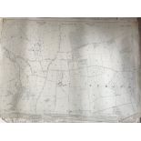 THIRTY 1:2500 ORDNANCE SURVEY MAPS featuring Ash Priors, West Quantoxhead, Treborough, Shopnoller,