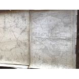 THIRTY 1:2500 ORDNANCE SURVEY MAPS featuring Wellington, Runnington, Blagdon, Angersleigh,