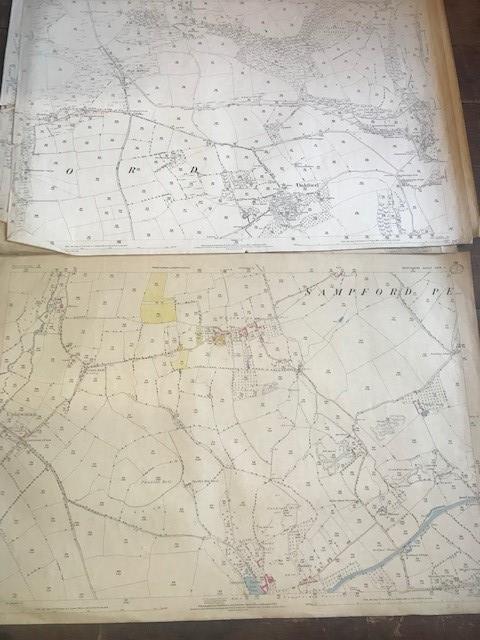 THIRTY 1:2500 ORDNANCE SURVEY MAPS featuring Clyst St Lawrence, Wolverstone, Hele, Sampford - Image 3 of 16