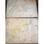 THIRTY 1:2500 ORDNANCE SURVEY MAPS featuring Clyst St Lawrence, Wolverstone, Hele, Sampford