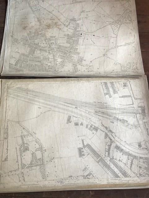 THIRTY 1:2500 ORDNANCE SURVEY MAPS relating mainly to Taunton featuring Coal Orchard and Somerset - Image 11 of 15