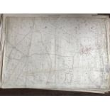 THIRTY 1:2500 ORDNANCE SURVEY MAPS featuring Stocklinch, White Lackington, Martock, Norton Sub