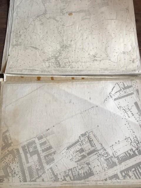 THIRTY 1:2500 ORDNANCE SURVEY MAPS relating mainly to Taunton featuring Coal Orchard and Somerset - Image 9 of 15