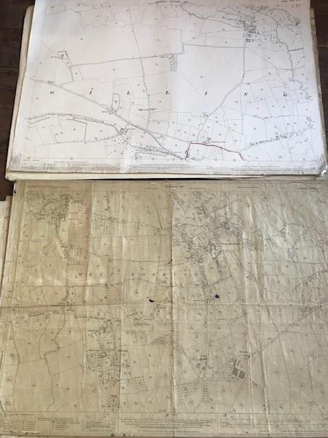 THIRTY 1:2500 ORDNANCE SURVEY MAPS featuring Sutton Montis, Weston Rampflyde, Chard, East - Image 11 of 16