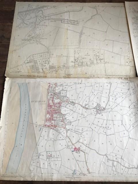 THIRTY 1:2500 ORDNANCE SURVEY MAPS relating to Rushiton, Durston , Woolavington, Wantage, - Image 10 of 16