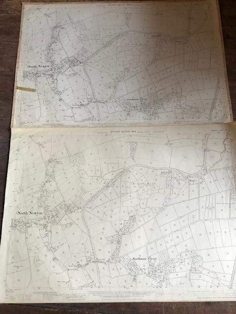 THIRTY 1:2500 ORDNANCE SURVEY MAPS relating to Rushiton, Durston , Woolavington, Wantage, - Image 16 of 16