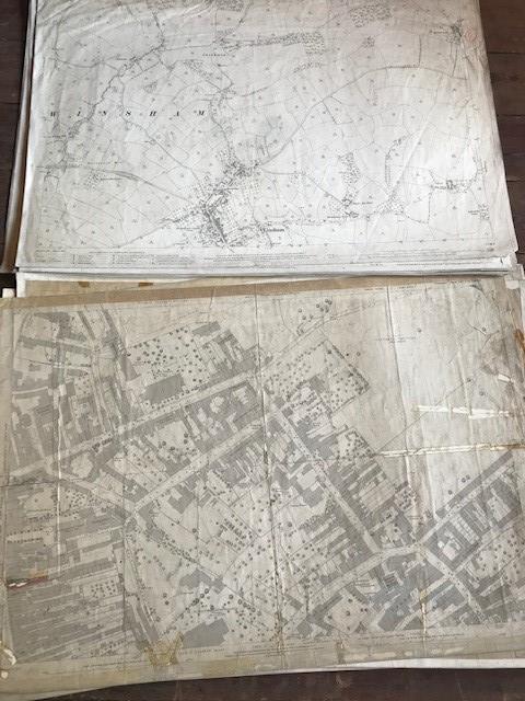 THIRTY 1:2500 ORDNANCE SURVEY MAPS relating mainly to Taunton featuring Coal Orchard and Somerset - Image 8 of 15