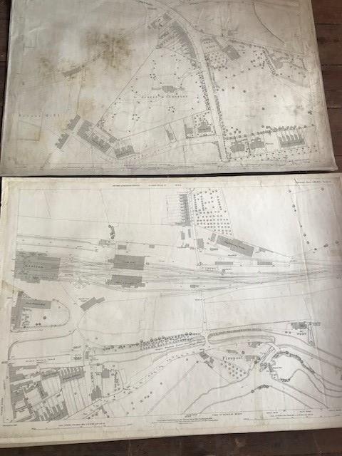 THIRTY 1:2500 ORDNANCE SURVEY MAPS relating mainly to Taunton featuring Coal Orchard and Somerset - Image 15 of 15