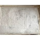 THIRTY 1:2500 ORDNANCE SURVEY MAPS relating to Sampford Arundel, Shepton Beaucamp, North Newton,