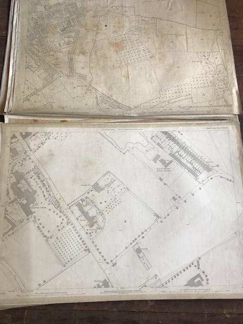 THIRTY 1:2500 ORDNANCE SURVEY MAPS relating mainly to Taunton featuring Coal Orchard and Somerset - Image 6 of 15