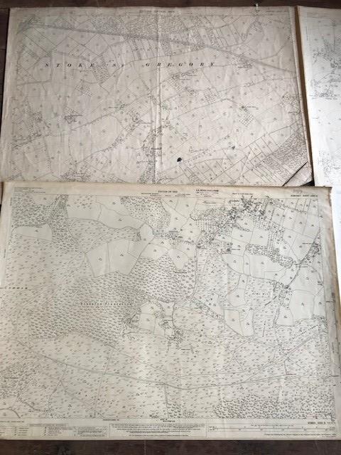 THIRTY 1:2500 ORDNANCE SURVEY MAPS, relating to Wembon, Durleigh, Creech St Michael, Durston, - Image 4 of 16