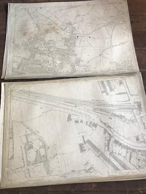 THIRTY 1:2500 ORDNANCE SURVEY MAPS relating mainly to Taunton featuring Coal Orchard and Somerset - Image 12 of 15