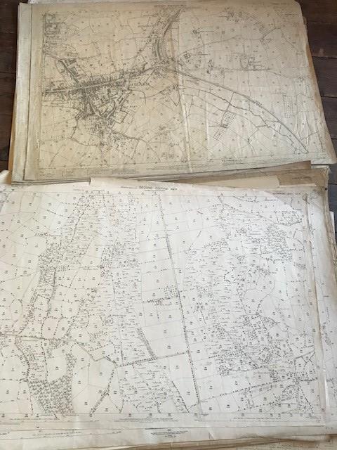 THIRTY 1:2500 ORDNANCE SURVEY MAPS featuring Sutton Montis, Weston Rampflyde, Chard, East - Image 4 of 16