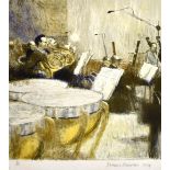 BERNARD DUNSTAN, R.A., P.R.W.A., N.E.A.C., H.P.S. (ENGLISH, 1920-2017) The rehearsal, lithograph,