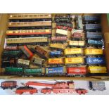 [OO GAUGE]. A MISCELLANEOUS COLLECTION comprising two tank locomotives; seven assorted coaches