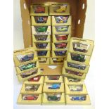 THIRTY MATCHBOX MODELS OF YESTERYEAR each mint or near mint and boxed, in straw coloured boxes.