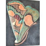 RACHEL ANN LE BAS, N.E.A.C., R.E. (ENGLISH, 1923-2020) 'Moth Flame', aquatint and etching, limited