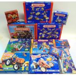 A MECCANO COLLECTION comprising twelve modern models and sets, each boxed.