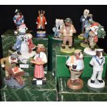 A GROUP OF ROBERT HARROP 'DOGGIE PEOPLE' FIGURES: DPCS03 'O.E.S. Puppies 'White Christmas'
