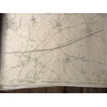 COLLECTION OF THIRTY 1:2500 ORDNANCE SURVEY MAPS covering Feniton & Feniton Bridges; Colyton;