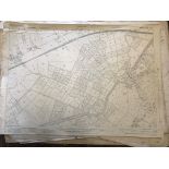 COLLECTION OF THIRTY 1:2500 ORDNANCE SURVEY MAPS covering Shetford Rocks; Curload; Ash Priors;