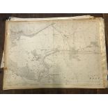COLLECTION OF THIRTY 1:2500 ORDNANCE SURVEY MAPS covering West Quantoxhead; Watchet; Middlemarsh;
