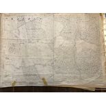 COLLECTION OF THIRTY 1:2500 ORDNANCE SURVEY MAPS covering Dulcote; Brewham; Southway and Polsham;
