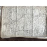 COLLECTION OF THIRTY 1:2500 ORDNANCE SURVEY MAPS covering North Newton & Northmoor Corner; Pitney;