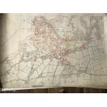 COLLECTION OF THIRTY 1:2500 ORDNANCE SURVEY MAPS covering Clevedon; Clevedon Court; Southleigh;