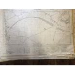 COLLECTION OF THIRTY 1:2500 ORDNANCE SURVEY MAPS covering Chard & Crewkerne; Haselbury Puknett;